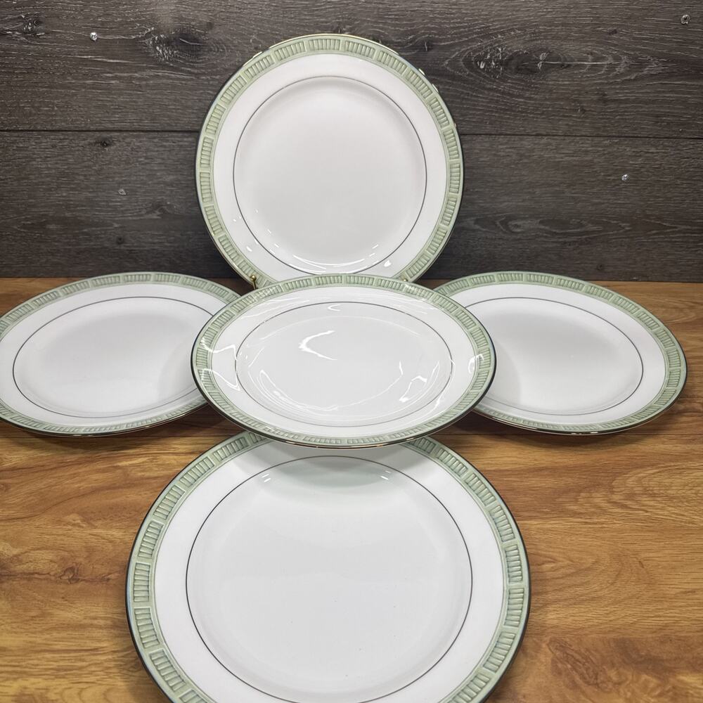 Lenox China British Colonial Shutter Dinner Plate 11 1/4” Made In The USA~5 Pc